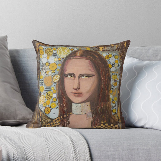 coussin mona klimt