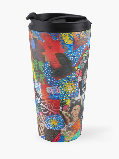 mug isotherme l'histoire de frida sous le ciel étoilé