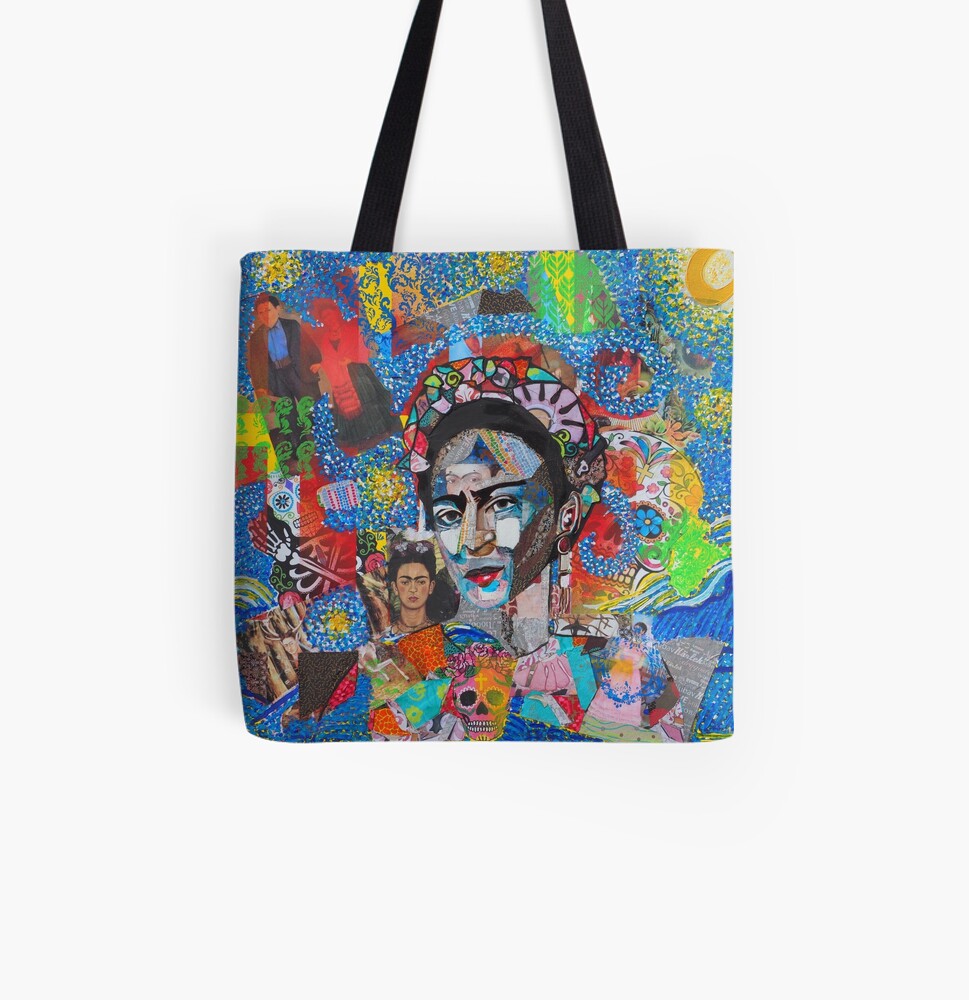 sac à bandoulière l'histoire de frida sous le ciel etoilé