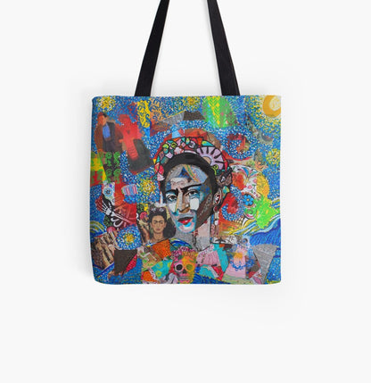 sac à bandoulière l'histoire de frida sous le ciel etoilé