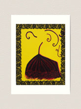 Charger l&#39;image dans la galerie, bailarina minimalista ( danseuse minimaliste ), impression sur papier artistique