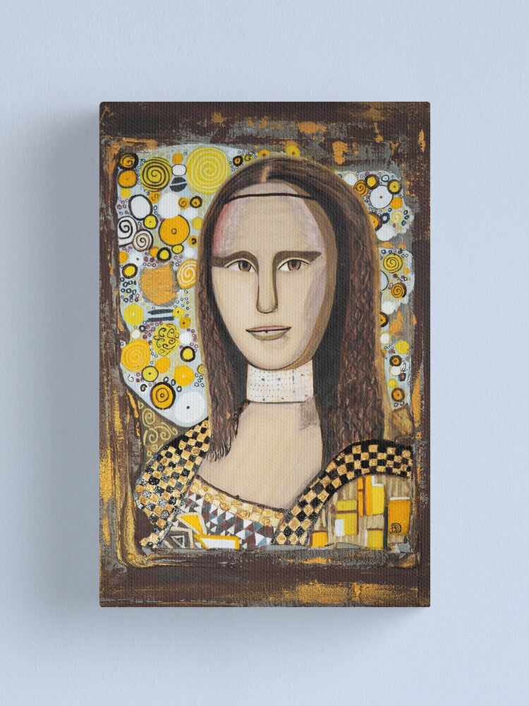 ma mona klimt, impression sur toile