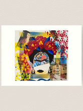Load image into Gallery viewer, portrait frida kahlo sur papier artistique