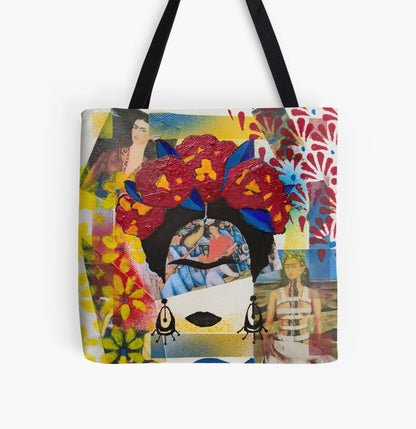 sac a bandouiliere"dans le monde de frida"