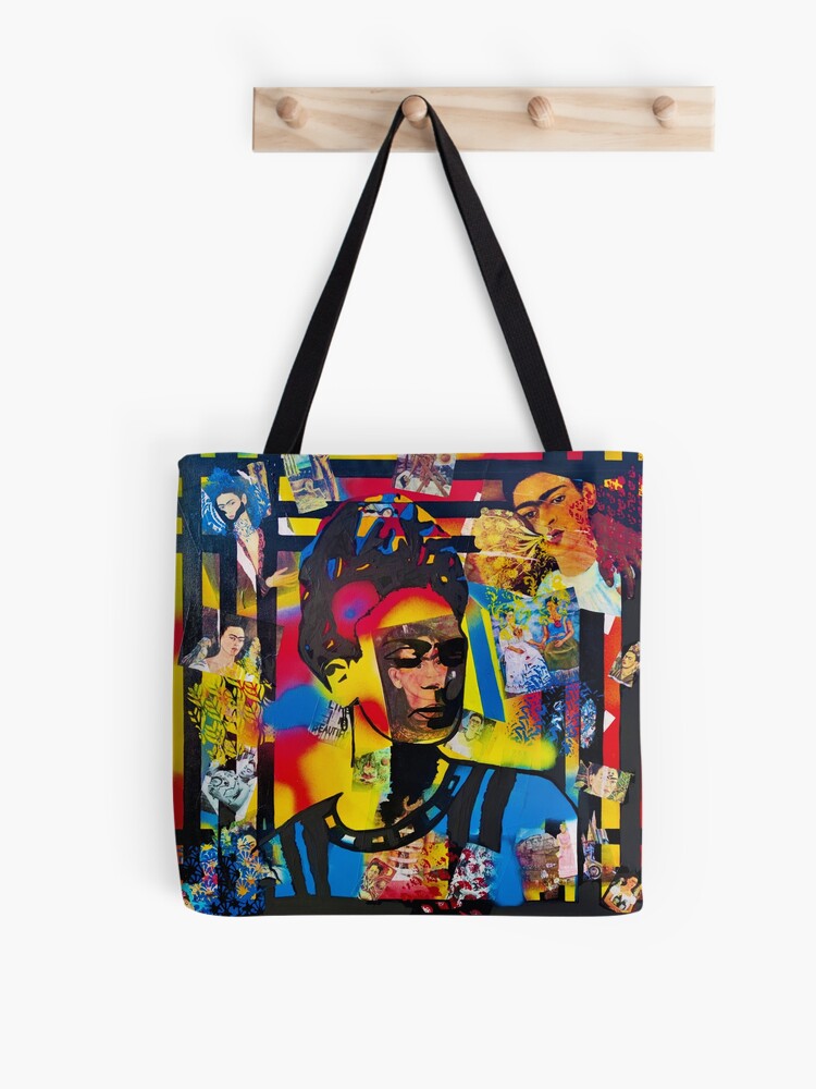 sac a bandouliere " frida kahlo colors"